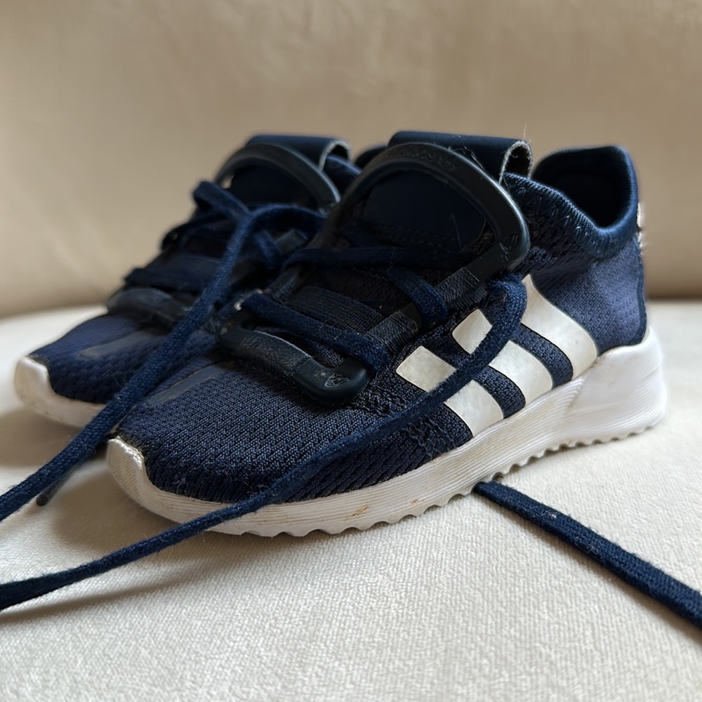 Adidas Navy blue toddler sneakers